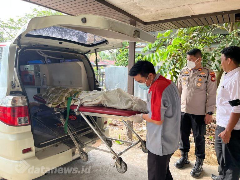 Diduga Karena Sakit Paru, Seorang Warga Ditemukan Tak Bernyawa di Bangunan Bekas Pasar Tembilahan