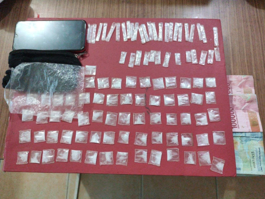 Tergiur Untung Besar, Pasutri Warga Langsa Ini Nekat Jual Sabu di Tangkap Polisi