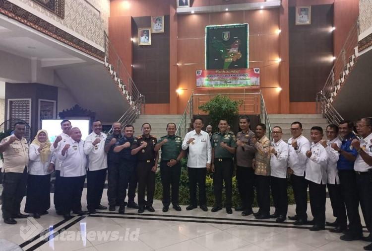 Pisah Sambut Dandim 0424 Tanggamus