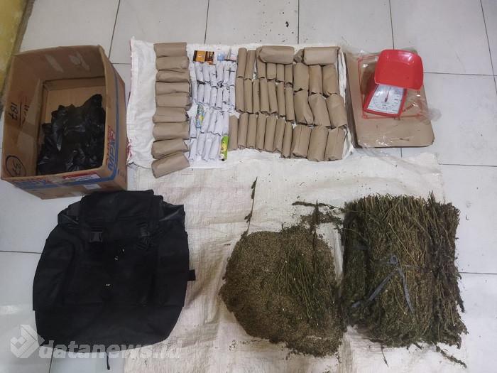Simpan Daun Ganja Kering, Seorang Nelayan Ditangkap Polsek Manyak