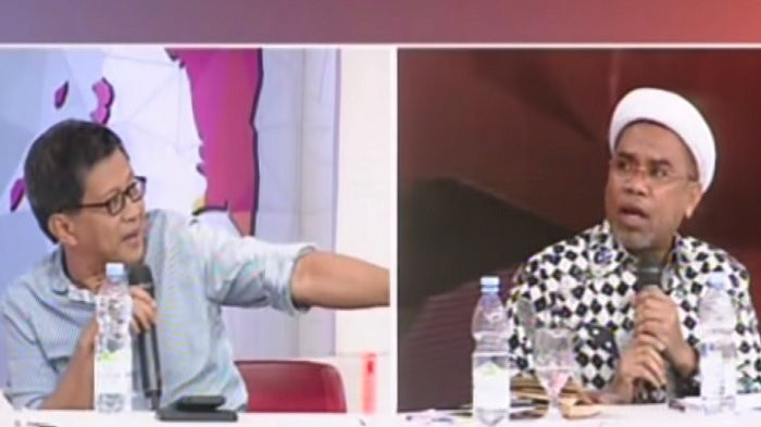 Debat Panas Rocky Gerung dan Ali Ngabalin soal Vonis Ferdy Sambo, Hampir Lempar Sepatu