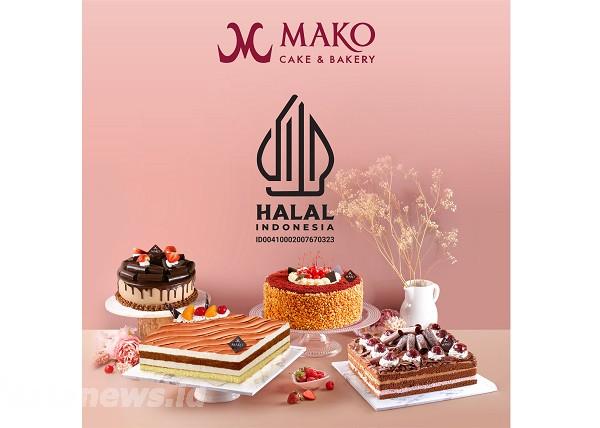MAKO Cake & Bakery Resmi Kantongi Sertifikat Halal