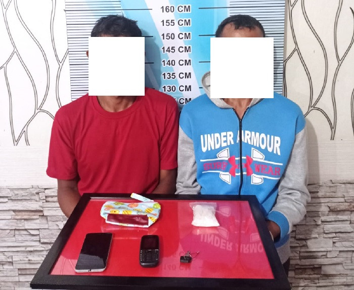 Dua Pengedar Narkoba Diciduk Polres Langsa, Sabu 71 Gram Jadi Barang Bukti