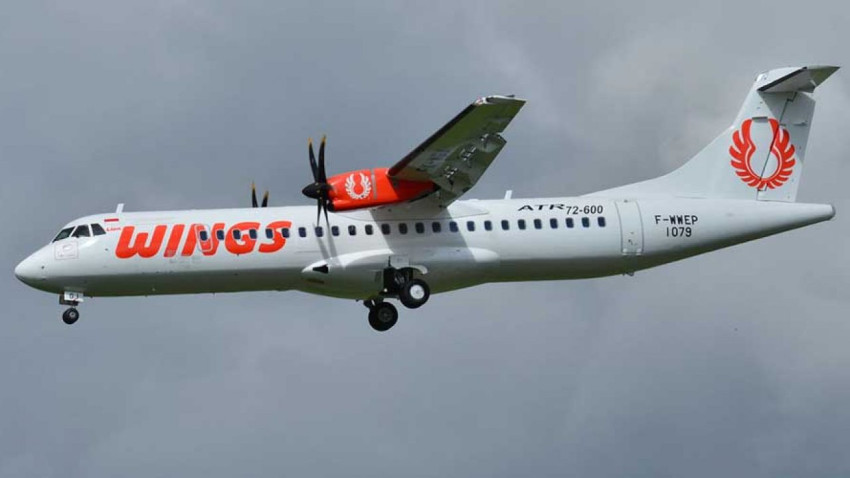 Pembatalan Penerbangan Wings Air Rute Kupang - Lewoleba Dikarenakan Erupsi Gunung Api Ile Lewotolok