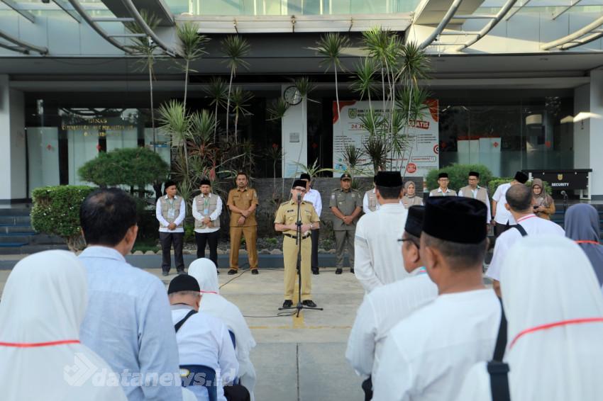 Bakri Siddiq Lepas Jamaah Calon Haji Kota Banda Aceh Kloter Tujuh