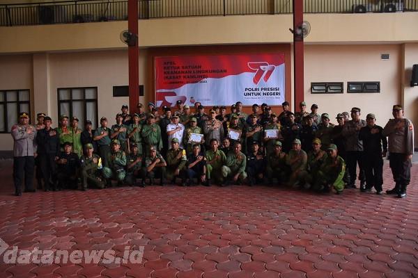 Dandim 0501 Jakarta Pusat Hadiri Apel Satkamling