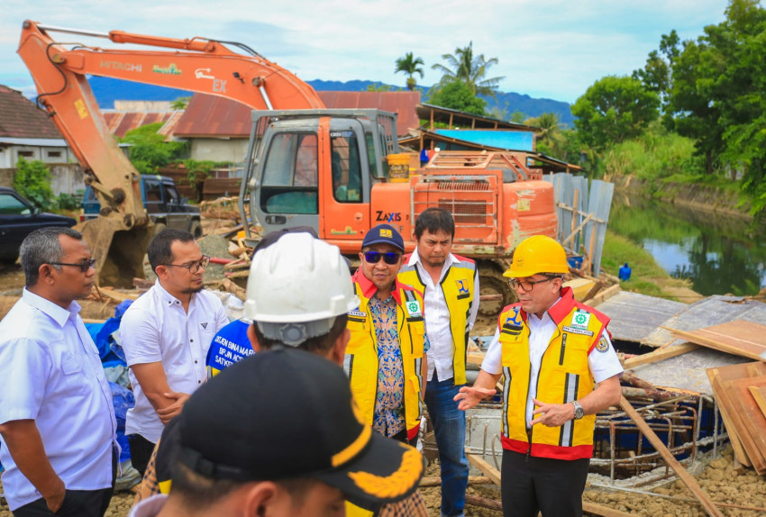Pj Wali Kota: Pelebaran Jalan dan Jembatan Punge Ditargetkan Rampung Oktober