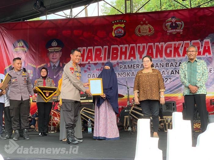 Dibuka Kapolda Banten, Ribuan Pengunjung Padati Festival Budaya dan Bazar Bhayangkara