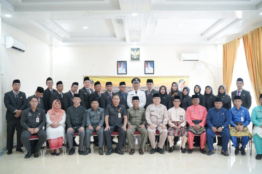 17 Pejabat Dilantik Sekda Rohil, Berikut Daftar Namanya