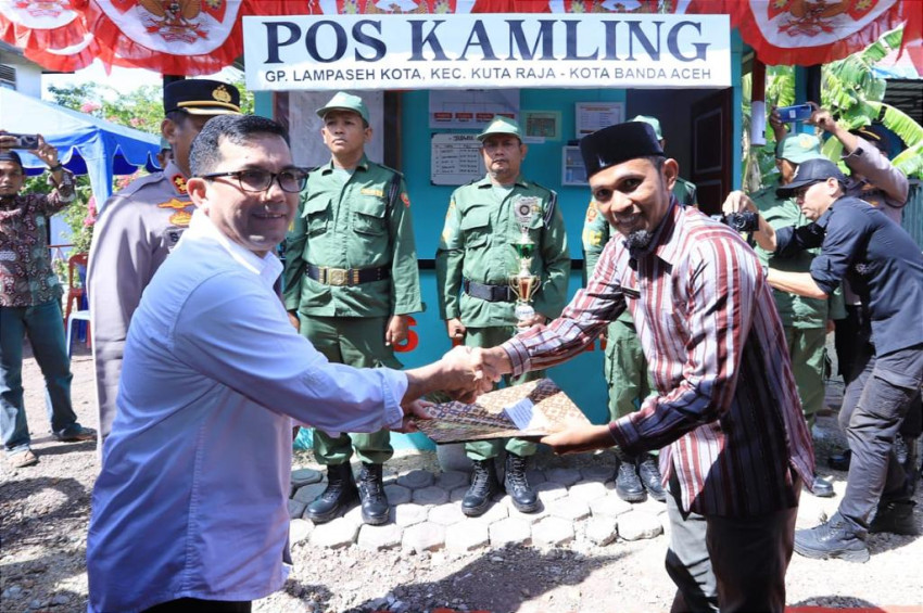 Pj Wali Kota Apresiasi Lomba Poskamling yang Digelar Polresta Banda Aceh