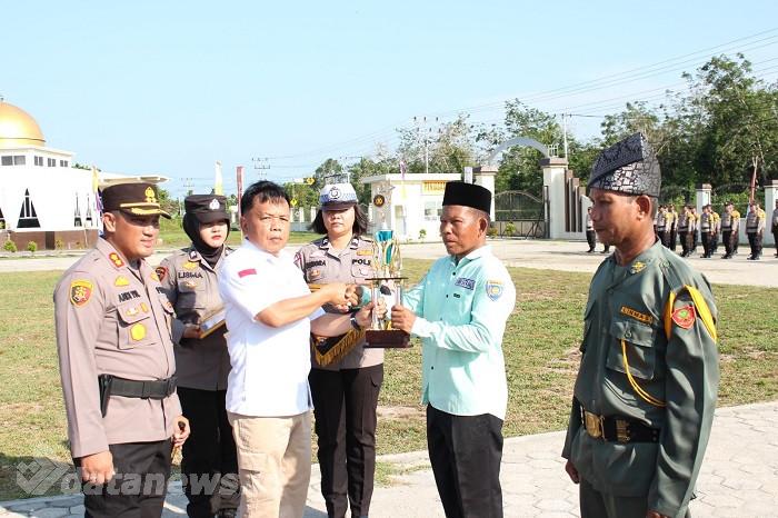 Tingkatkan Harkamtibmas, Polres Meranti Gelar Apel Kasat Kamling