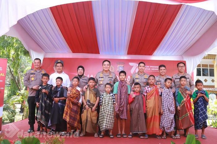 Sambut Hari Bhayangkara Ke-77, Polda Riau Laksanakan Sunnat Massal Sebagai Wujud Peduli Sesama