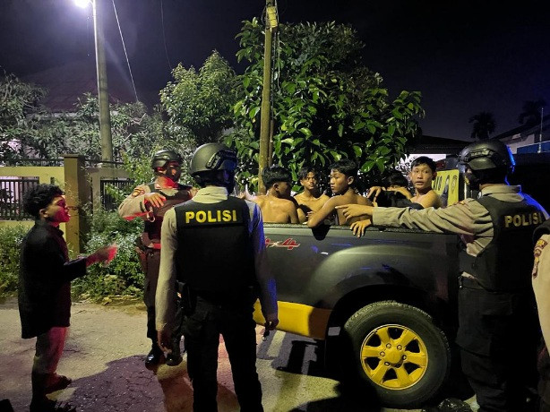 Diduga Hendak Tawuran Geng Alaska VS Geng WL, 7 Remaja Pelajar Diamankan Kepolisian