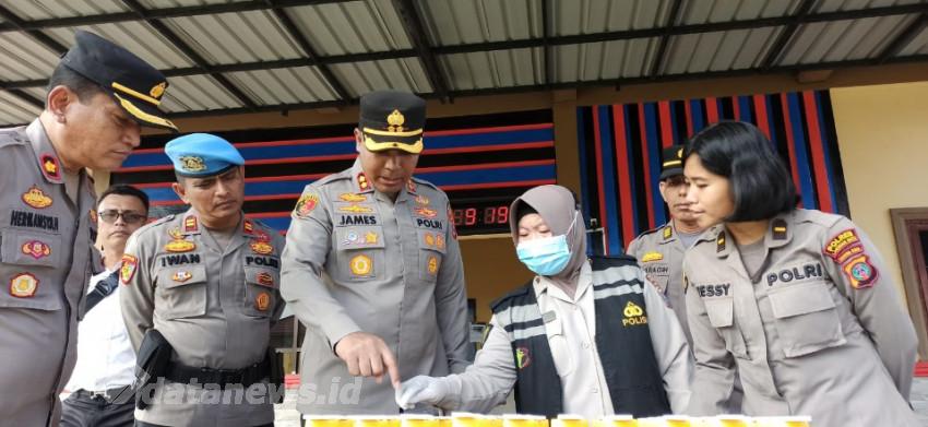 Personel Polres Labuhanbatu Jalani Tes Urine, Hasilnya