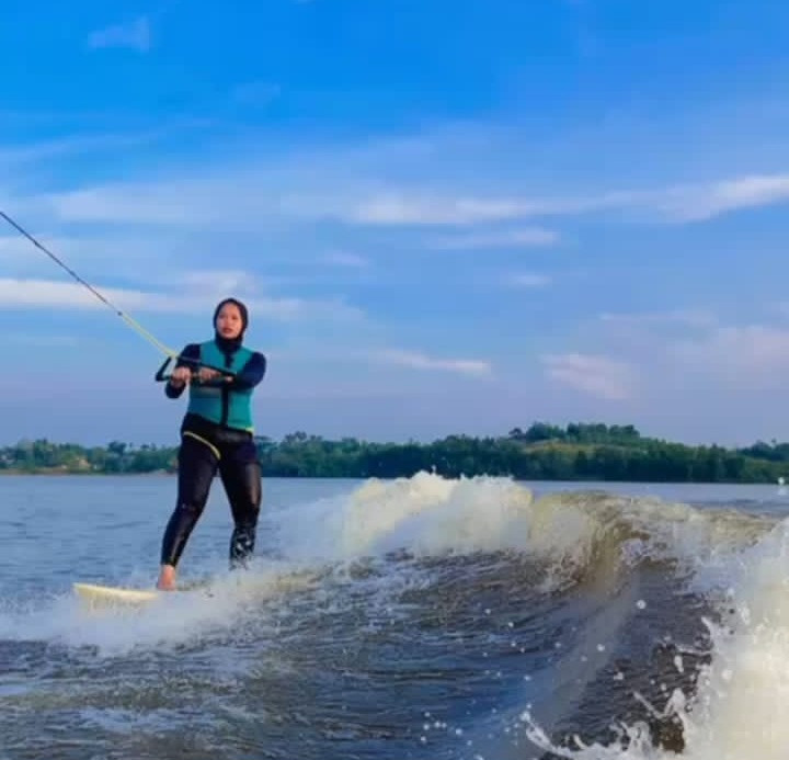 Atlet Ski Air Rohil Mewakili Riau Ikuti Kejurnas Pra-PON 2023