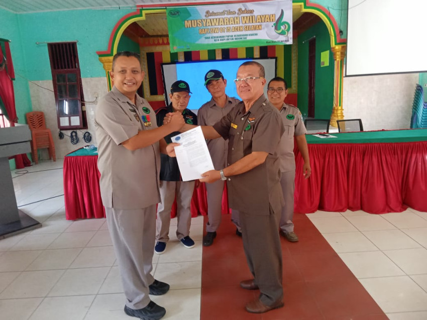 M Syarif Pimpin RAPI Aceh Selatan