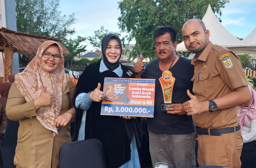Banda Aceh Juara Tiga di Ajang Aceh Culinery Festival