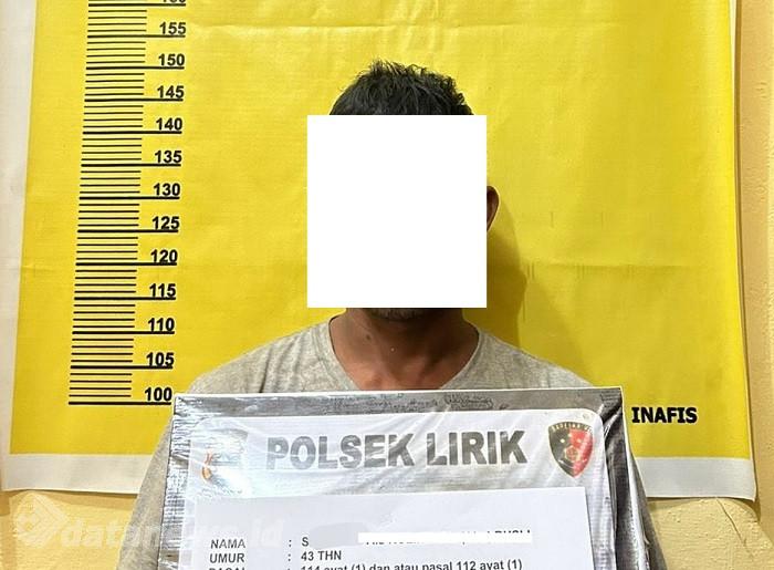 Bawa Paket Sabu, Sopir Truk Diringkus Polsek Lirik Inhu