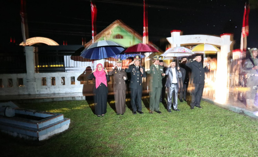 Apel Kehormatan di Makam Pahlawan Aceh Tenggara