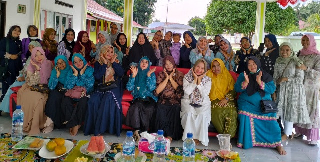 Kegiatan Rutin TP PKK Kecamatan Basira Dilaksanakan di Kepenghuluan Harapan Makmur Selatan