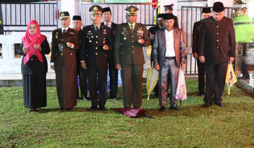 Apel Kehormatan di Makam Pahlawan Aceh Tenggara