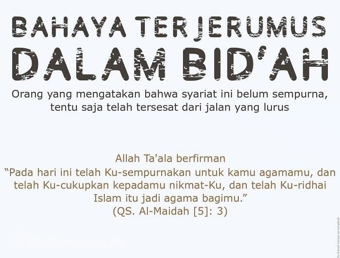 Waspada Terjebak Amalan Bid'ah