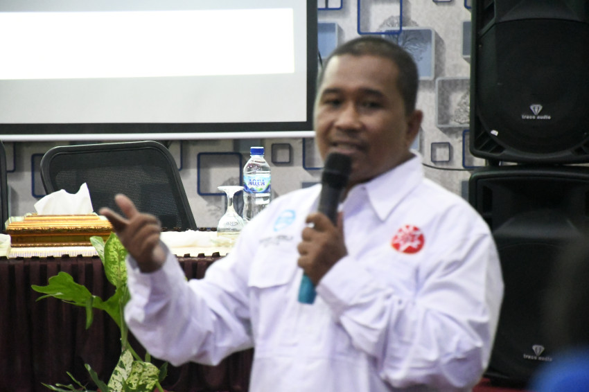 Ketua Letupan Aceh, Mahdi Andela Pemateri Workshop Penggiat P4GN