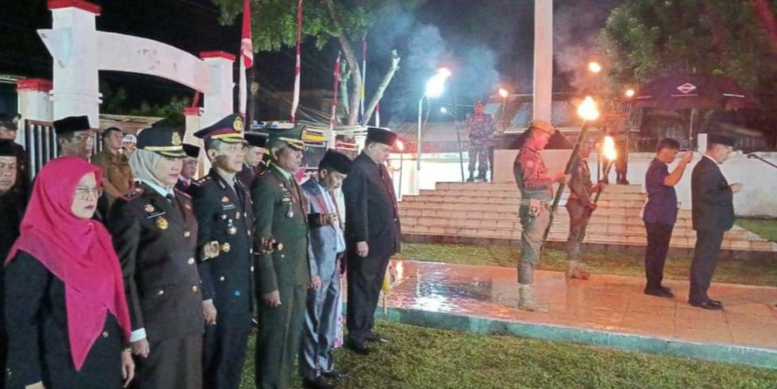 Apel Kehormatan di Makam Pahlawan Aceh Tenggara