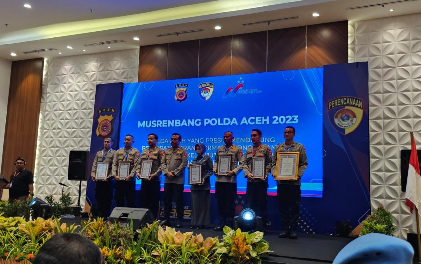 Polres Langsa Dapat Piagam Penghargaan dari Kapolri