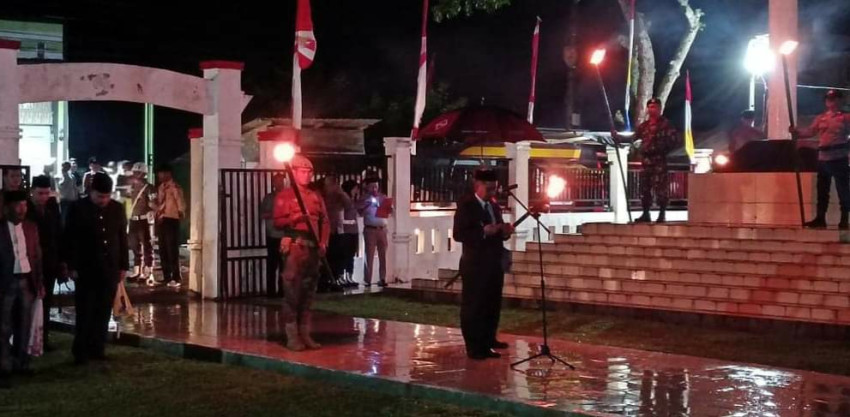 Apel Kehormatan di Makam Pahlawan Aceh Tenggara