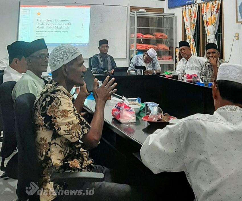 BKM Babul Maghfirah Gelar FGD Sejarah dan Profil Masjid