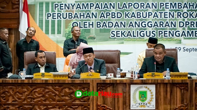 APBD-P Kabupaten Rohil Disahkan Sebesar Rp 2,4 Triliun