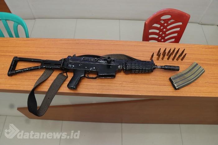 Polres Langsa Amankan Sepucuk Senjata Api Laras Panjang V5 Sisa Konflik Aceh