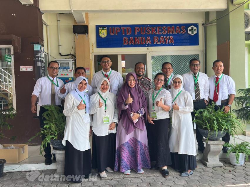 Camat Kadafi Support Akreditasi Puskesmas Banda Raya