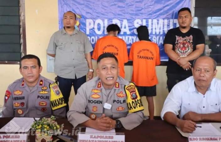 Polres Siantar Tangkap 2 Remaja Aniaya Tuna Wisma Disabilitas Pengumpul Barang Bekas