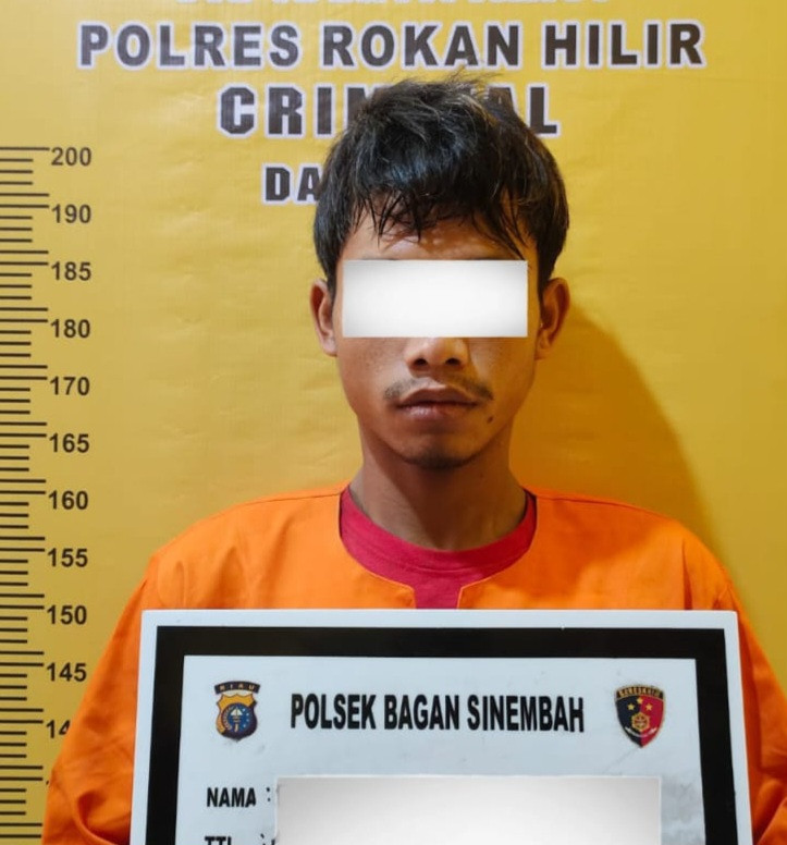 Ninja Sawit, Pelaku Digelandang ke Sel Polsek Bagan Sinembah