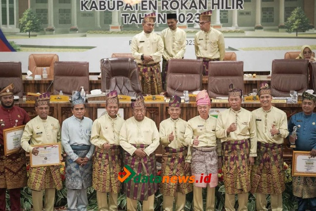 DPRD dan Pemkab Rohil Gelar Paripurna HUT Rohil ke 24 dengan Tema Rokan Hilir Handa