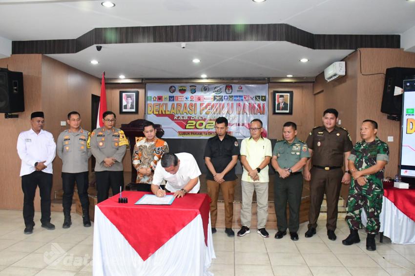 Wabup Harapkan Pemilu 2024 Berjalan Damai