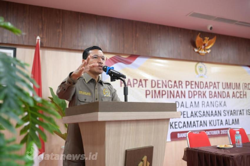 Warga Antusias Ikut RDPU Optimalisasi Pelaksanaan Syariat Islam Bersama Ketua DPRK