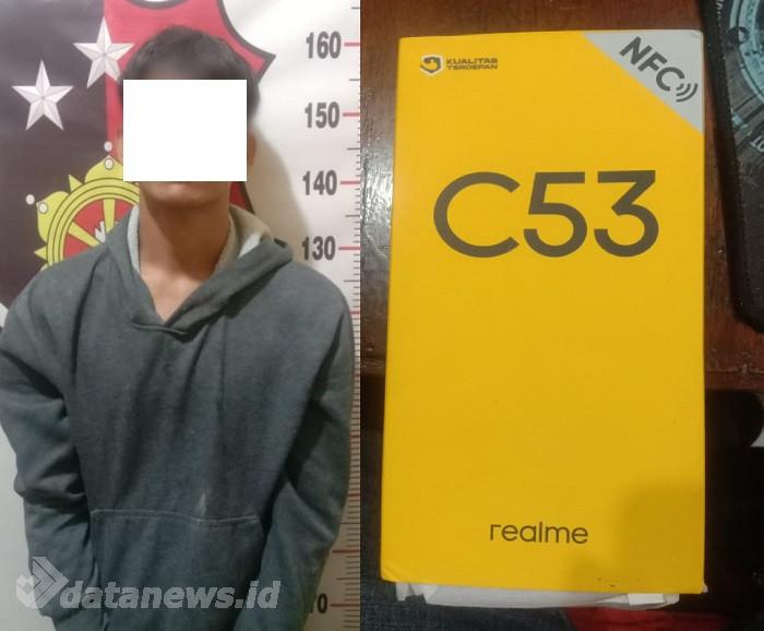 Rampas Realme C53, Remaja Ini Diciduk Polsek Langsa Barat
