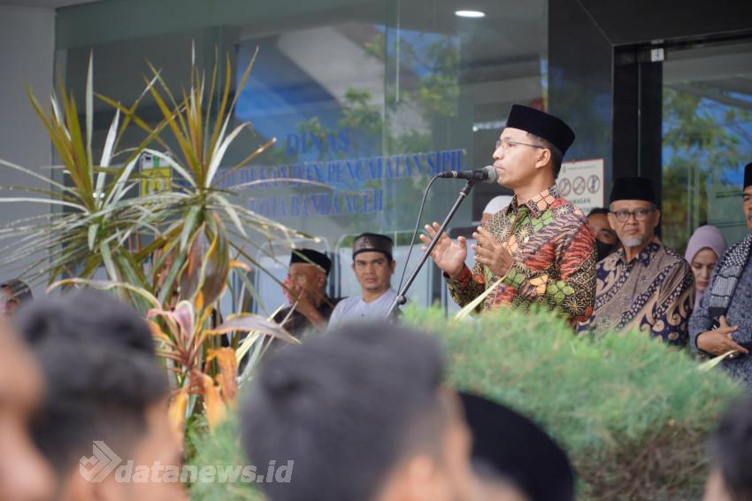 Ketua DPRK Banda Aceh Beri Motivasi Para Kafilah MTQ ke-36