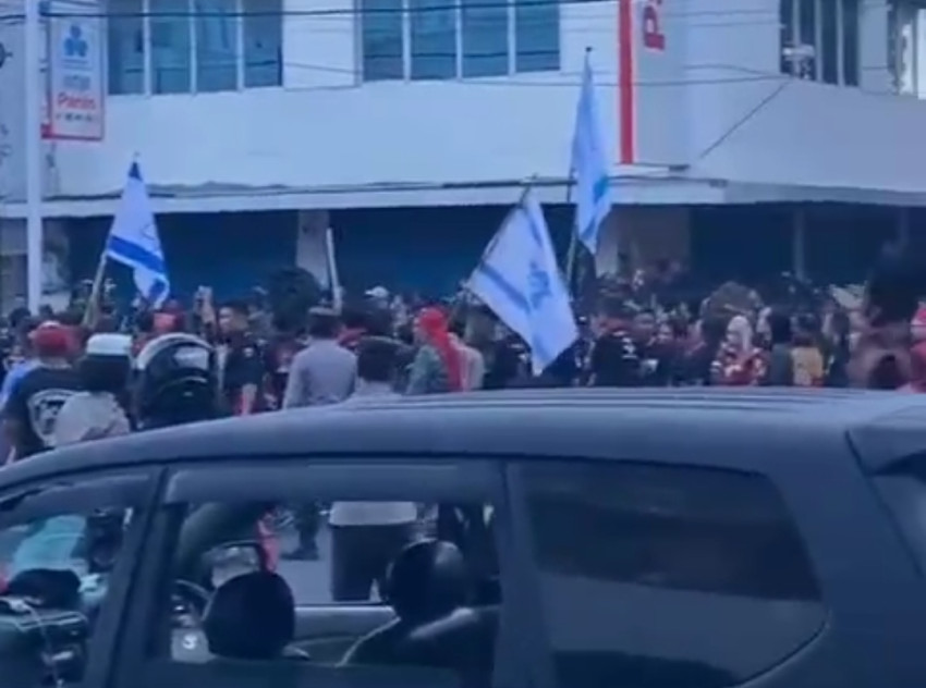 Terjadi Penyerangan Terhadap Aksi Keprihatinan Palestina