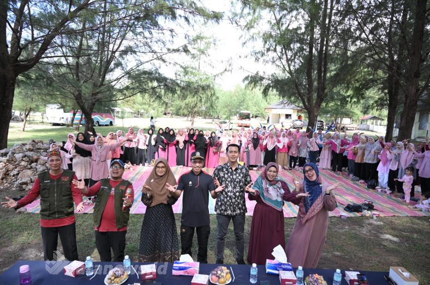 Ketua DPRK Semangati Peserta Outbond Guru PUAD se-Kuta Alam