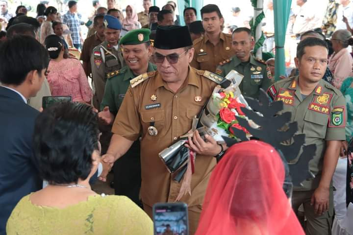 Bupati Madina Hadiri Perayaan Oikumene di Kampung Baru