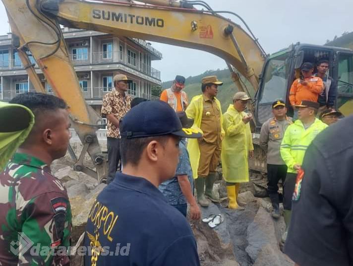 Polda Sumut Dirikan Posko DVI Identifikasi Korban Longsor di Humbahas