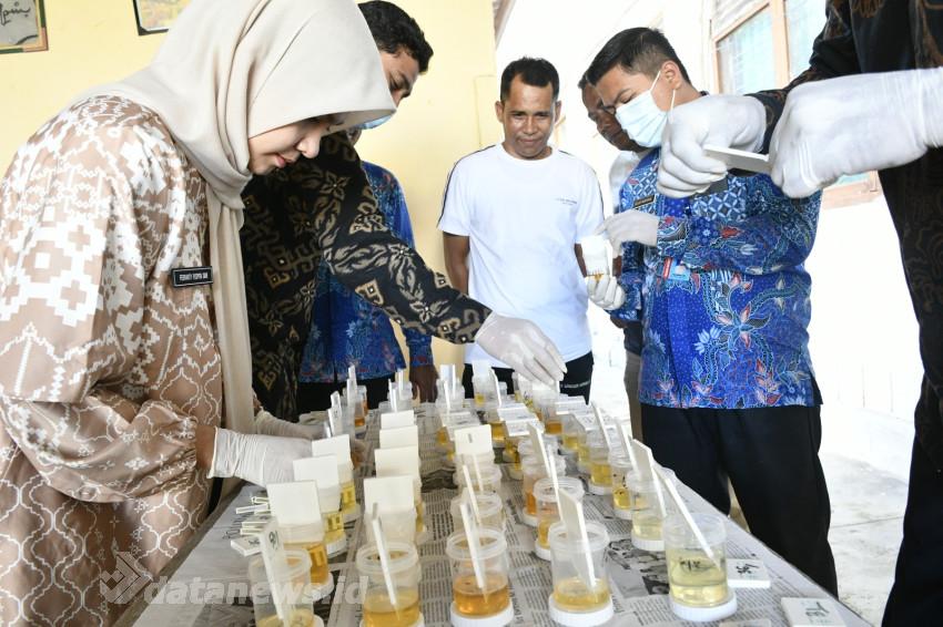 Lagi, BNN Sabang Tes Urine Puluhan ASN