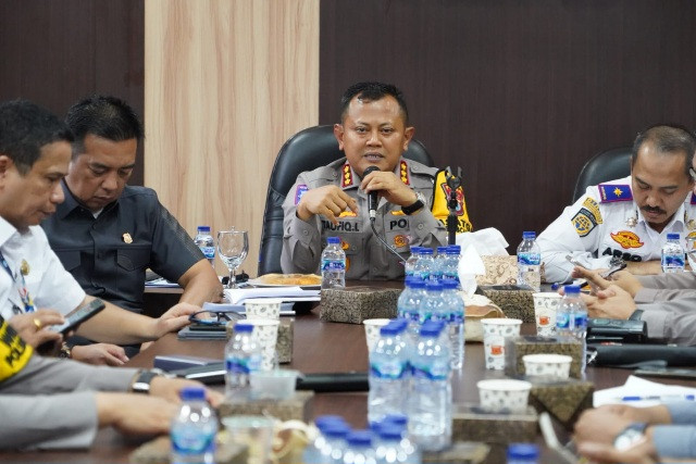 Dirlantas Polda Riau Kombes Pol Taufiq Inisiasi Rapat Forum LLAJ di Awal Tahun 2024