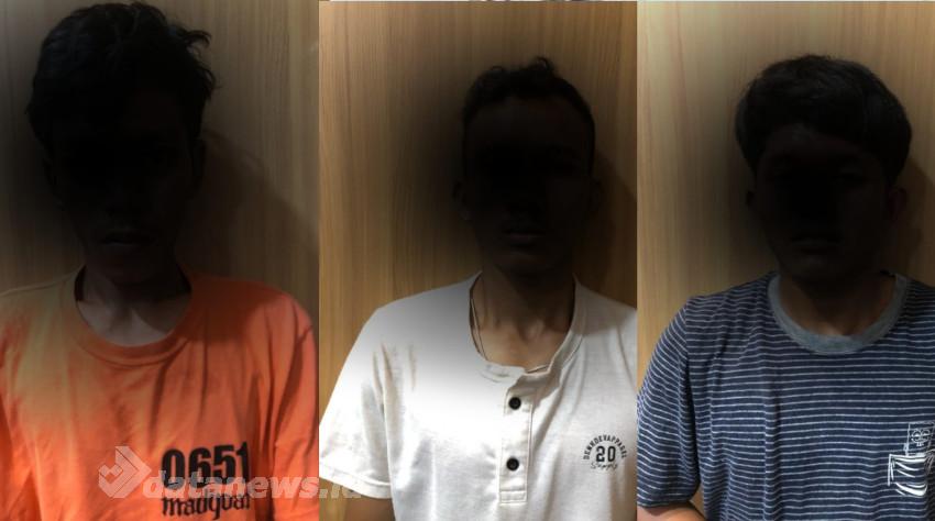 Tiga Tersangka Terlibat Kasus Curas, Diringkus Polisi