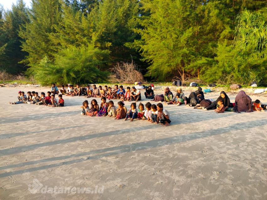 131 Etnis Rohingya Mendarat di Pesisir Pantai Kuala Parek