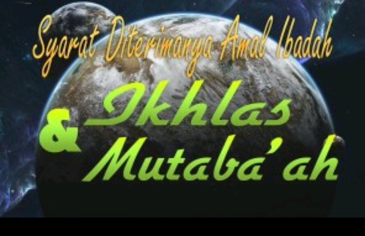 Ketahui Syarat di Terimanya Amal